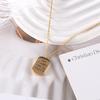 Cross-Border Bestseller: Women's Personalized Stainless Steel Titanium Necklace