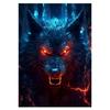 Dark Fantasy Magic Wild Animal Prints Poster Canvas Painting Hd Modern Wall Art Pictures For Living Room Bedroom Home Decoration