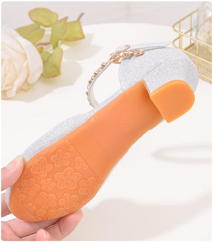 2025 Versatile Princess Shoes for Girls - Round Toe, Chunky Heel, High Heel, Available In Women's Sizes, Perfect for Performances