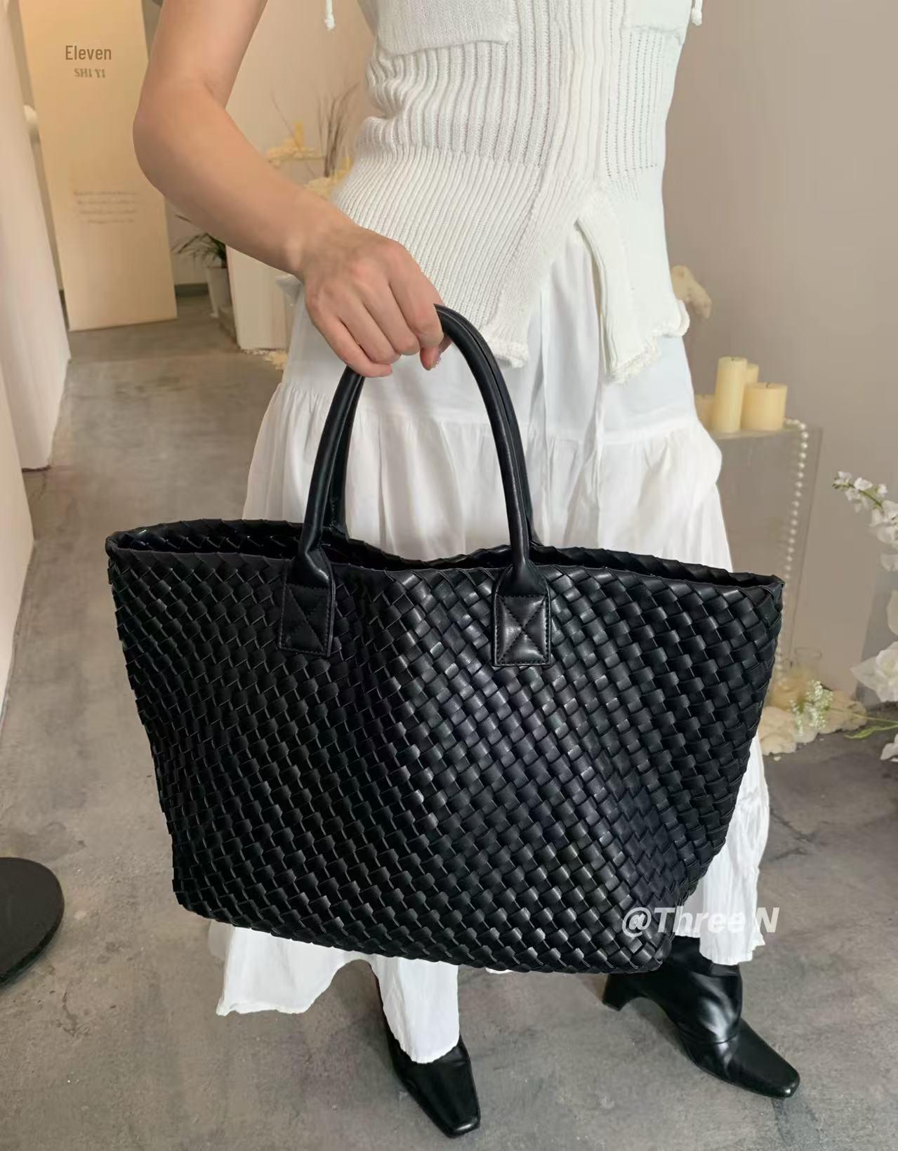 

2024 г. Большая вместительная женская сумка-тоут и сумка через плечо ручной работы для путешествий