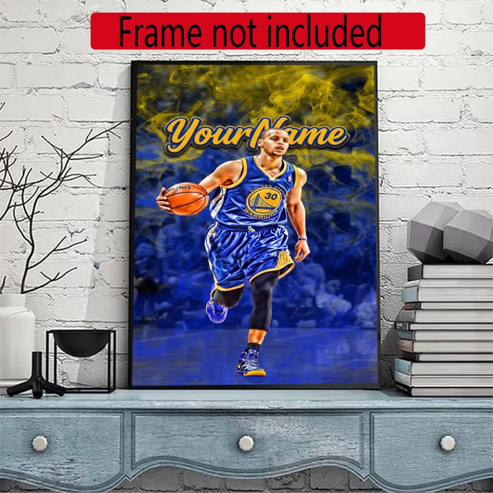 Curry Personalized Name Round Diamond Painting Kit Diamond Embroidery Painting Rhinestones Mosaic Frameless Handwork Decoration Arts