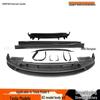 Tesla Model X RZ Carbon Fiber Body Kit: Front Lip, Modified Bumper, Rear Lip, Side Skirts.