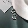 925 Sterling Silver Hoop Earrings: 2025 Modern Niche Design - Elegant & Luxurious for Women