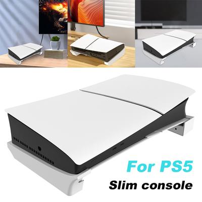 Horizontal Base Stand Holder Game Console Desk Stand Storage Rack for PS5 Slim Digital Edition and Disc Edition