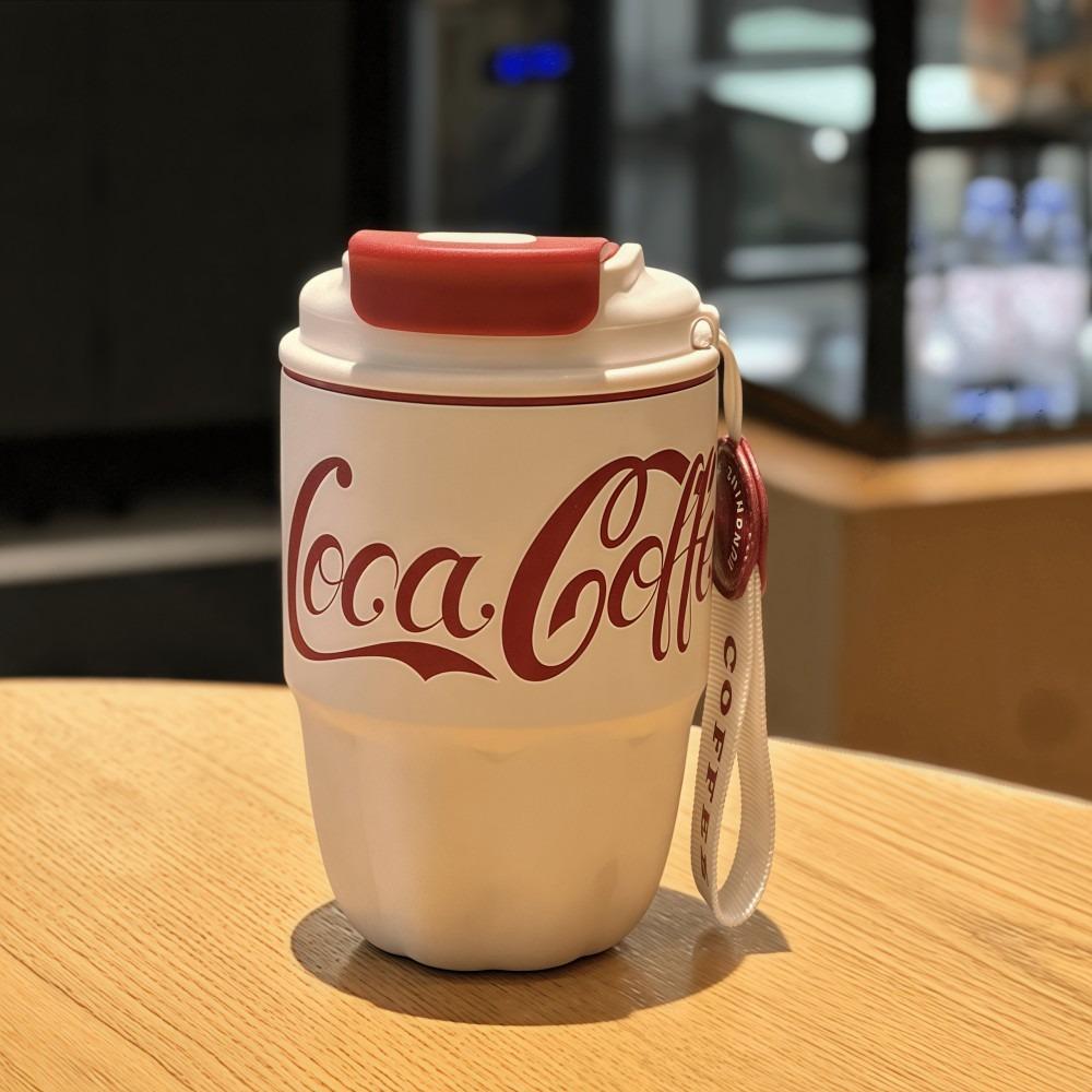 260ml Vakuumisolierter Becher Doppellagiger Strohhalmbecher Modische Mini-Kaffeetasse Reise Outdoor