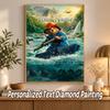 Paddington Custom Name Text 5D Diamond Painting Kit DIY Full Drill Diamond Art Decoration