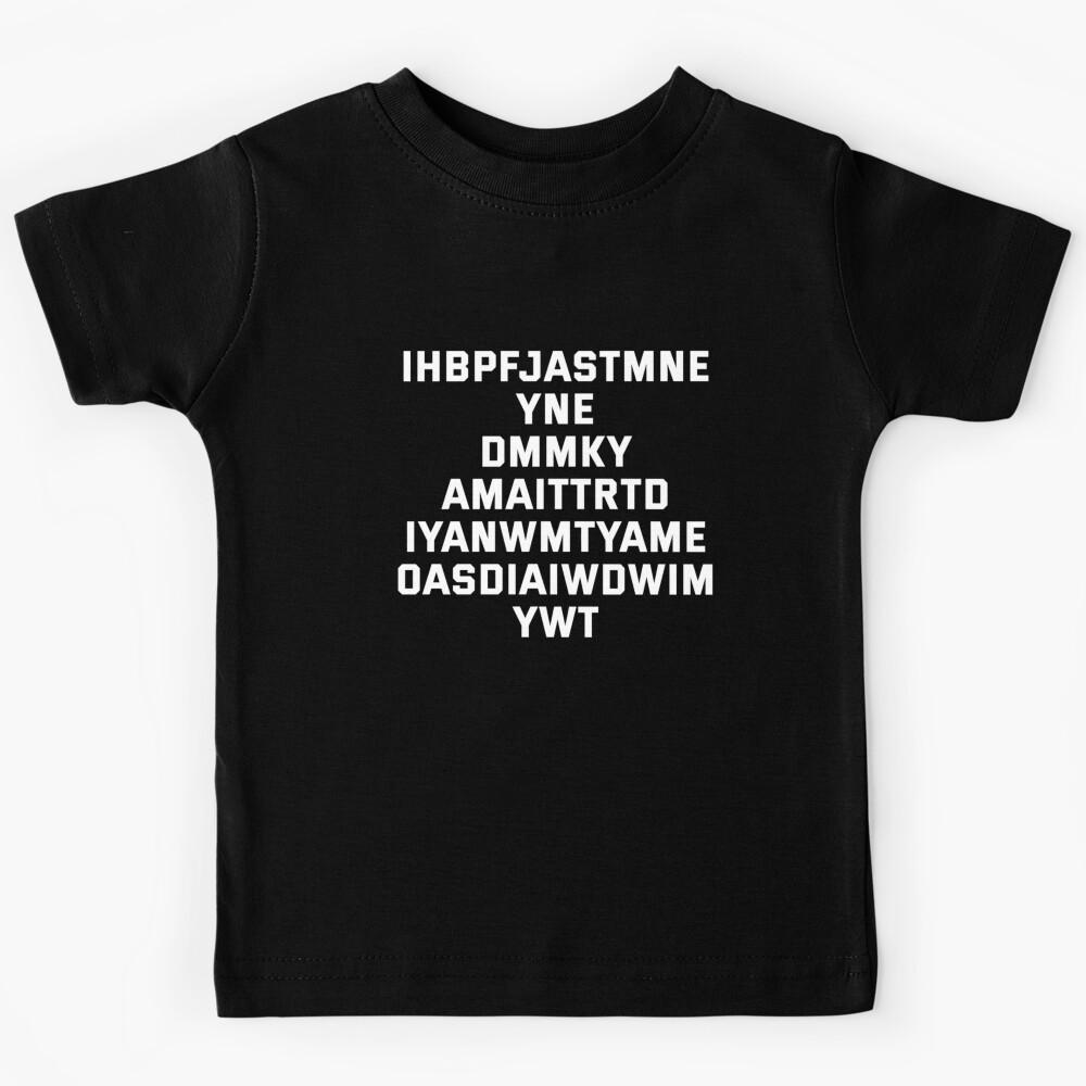 I have brought peace, freedom, justice, and security (white text) Kids T-Shirt 140