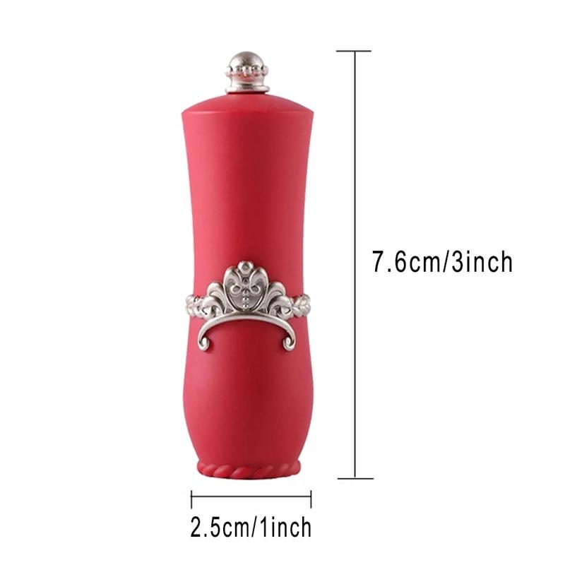 Nadelkissen Lippenstift Nadelkissen Nähnadel Etui mit 5 Stück Handnadeln für DIY Handarbeit Basteln Nähwerkzeug