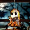 Gotický Duch Lapač Slunce Akrylová Závěsná Ozdoba na Okno Barevný Projektor Stínů Halloweenská Dekorace Strašidelného Domu Rekvizita Ideální Dárek
