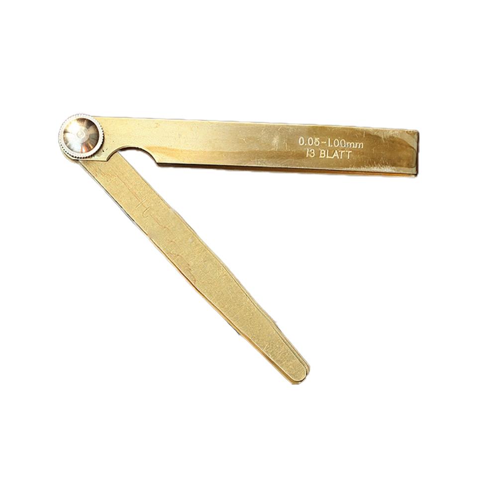 Brass Feeler Gage Engineers Feeler Gauge High Precision Measure Tool Metric