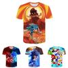 Stylish Sonic The Hedgehog Kids T-shirt With Colorful Cartoon Design For Boys And Girls