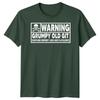 Unisexs Grumpy Old Git Funny Fathers Day TShirt Tee Best Dad Ever Papa Life 1FD