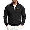 Men's Fleece Zip Up Sweatshirt Stand Collar Heavyweight Outdoor Casual Jacket