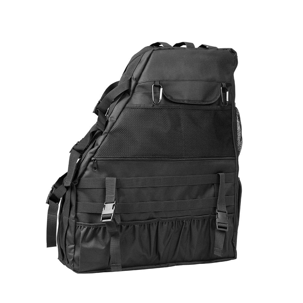 For Wrangler JK Rubicon 4-Door 2007-2019 JL JK JKU Roll Bar Storage Bag Cage Multi-Pockets Organizers Cargo Bag Saddlebag