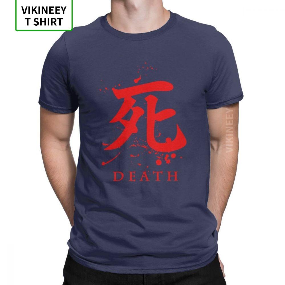 Death Sekiro Shadows Die Twice Tshirts For Unisex Wolf Souls Samurai Game Japanese Cotton Tees Short Sleeve T Shirt Gift Idea