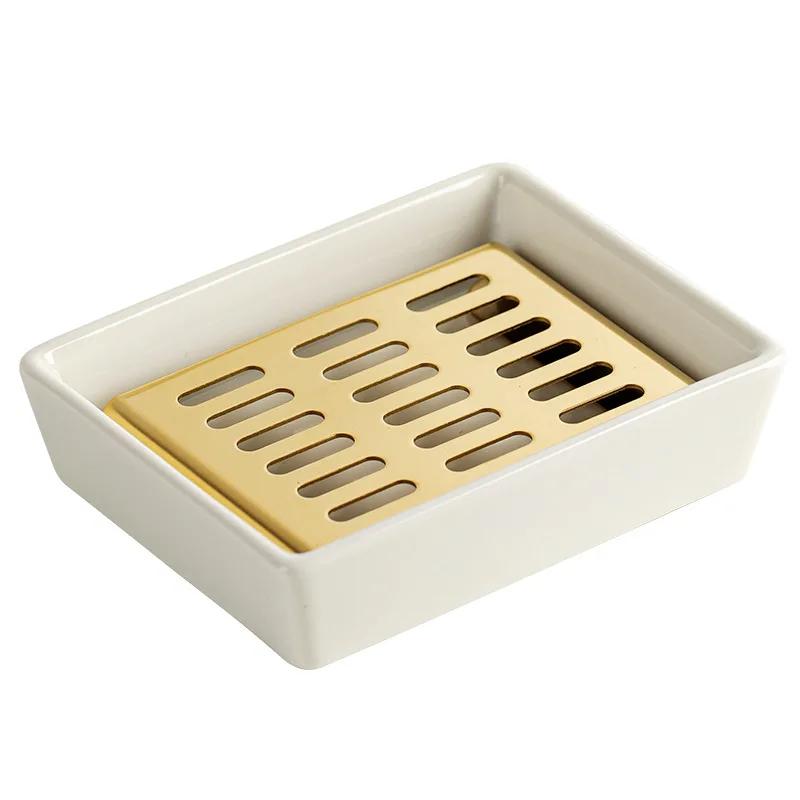 Soap Dish with Drain Household Soap Box Soap Holder