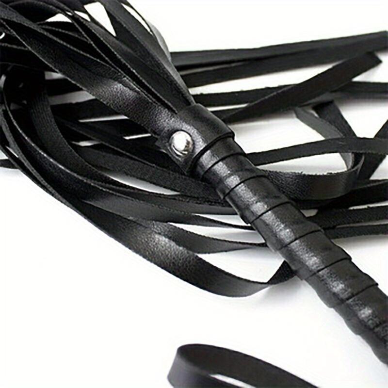 1pc Long Whip, SM Props Whip, Adult Games Flogger For Role-playing, Flirt Spanking Leather Whip, Sex Toys For Men Women Couple