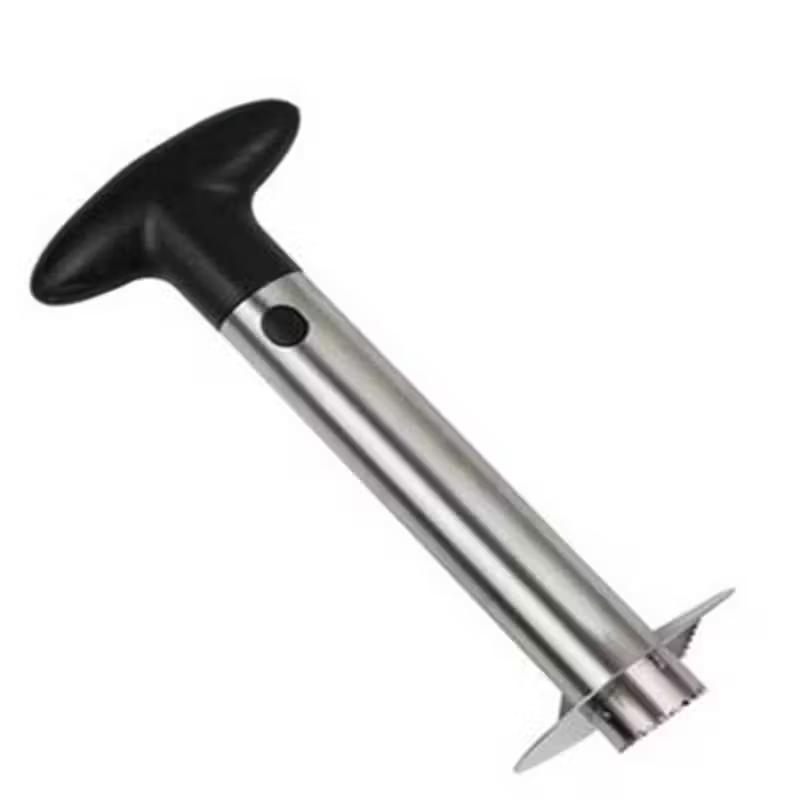 Manual Pineapple Cutter Stainless Steel Pineapple Corer Peeler Slicer Fruit Divider Tool for Home Kitchen