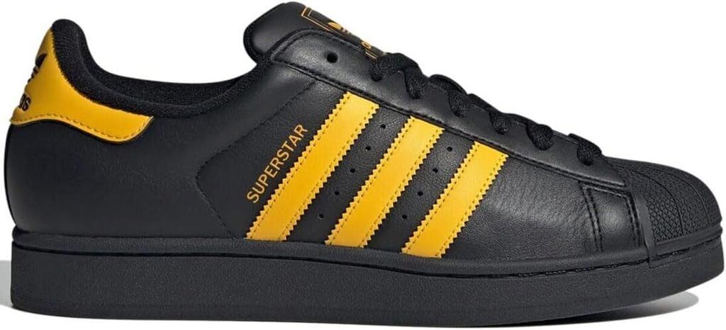 Adidas Superstar II Core Size JQ4727, Black/Crew Yellow/Core Black, 24.0cm