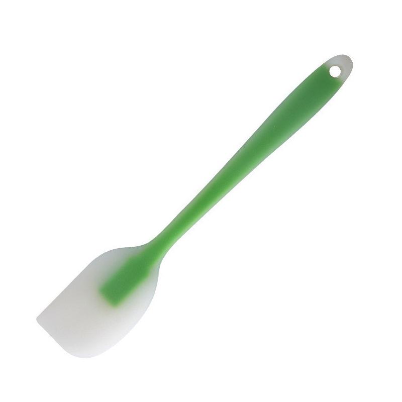 1Pc Small Non Stick Butter Spatula Translucent Silicone Cream Baking Scraper