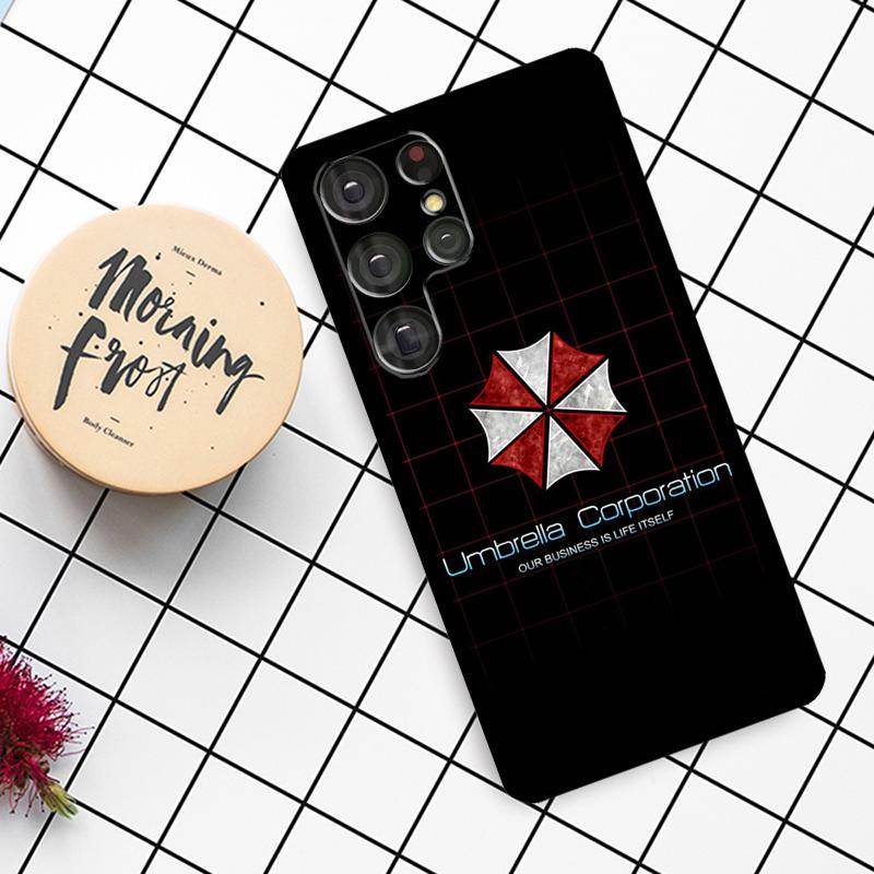 Umbrella Corporation Case For Samsung Galaxy S23 S20 FE S21 S22 Ultra Note 20 S8 S9 S10 Note 10 Plus Phone Coque