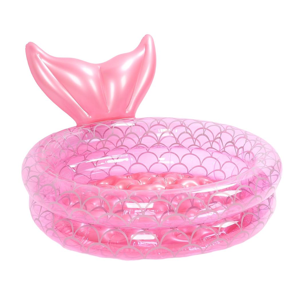 Inflatable Ball Pit Pool Lovely Foldable Thickened PVC Blow Up Swimming Pool for Home Outdoor