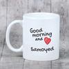 Samoyed, Bjelkier, Samoiedskaya Sobaka - Cup with a Dog, Personalized Cup with a Print, a Classic Gift for Everyone from the Art-Dog Brand