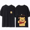 202526 Estate Winnie the Pooh T-shirt Y2k Tigro Cappello Stampato 100% cotone T-shirt stampata Unisex Larga T-shirt