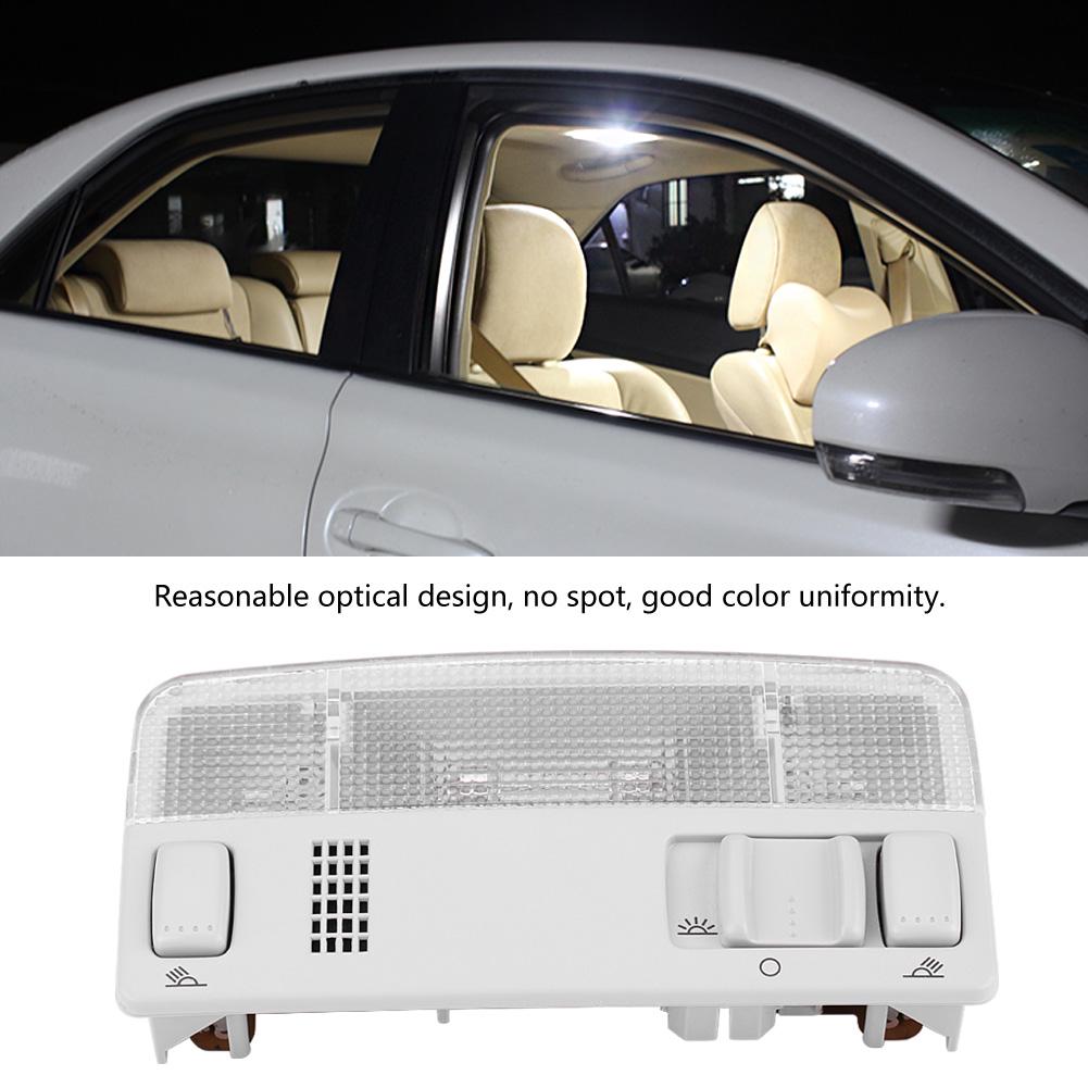 Car Interior Reading Light Dome Lamp for Golf MK4 Bora Passat Skoda Gray 1TD947105
