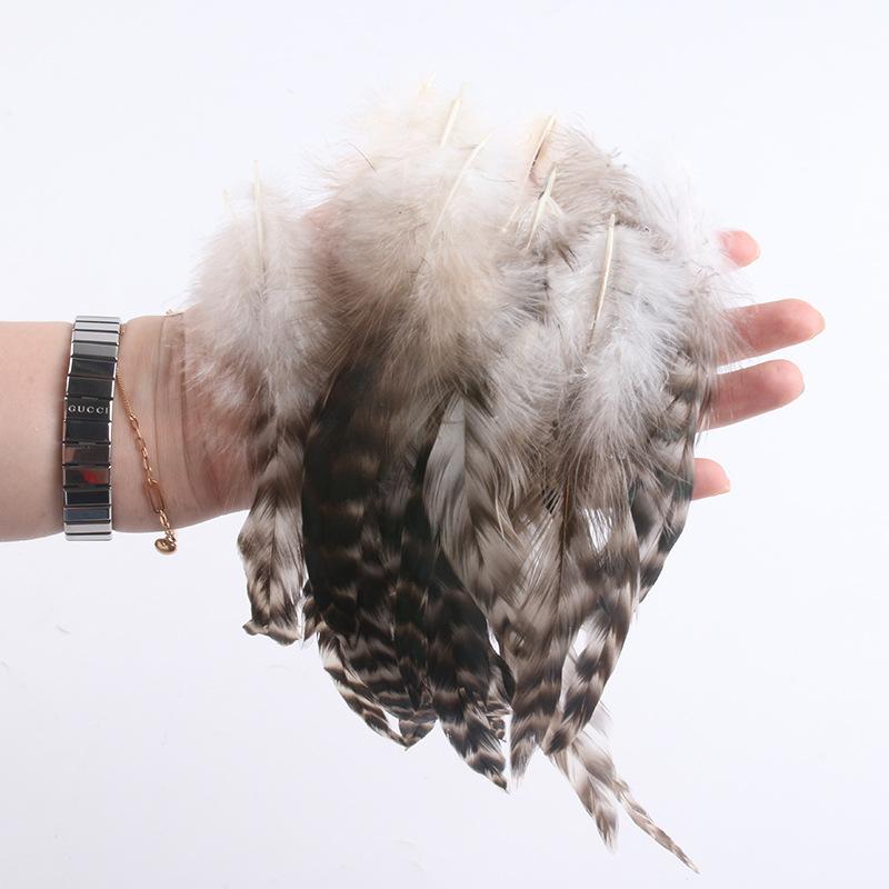 50Pcsdiy Jewelry Accessories Feather Diy Feather Headdress Corsage Hat Shoes Handicrafts Decorative Materials