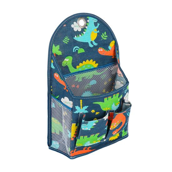 

Висячий карман, тонкая работа, водонепроницаемый хлопок, лен, милый узор, напечатанная дверь за сумкой для дома синий