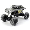 2.4G 4WD RC Stunt Car, Lateral Drift Climbing Off-Road Truck with Watch Remote & LED Light for Kids