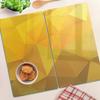 Multifunctional Decorative Glass Boards for Kitchen Triangles 2X30X52 Cm
