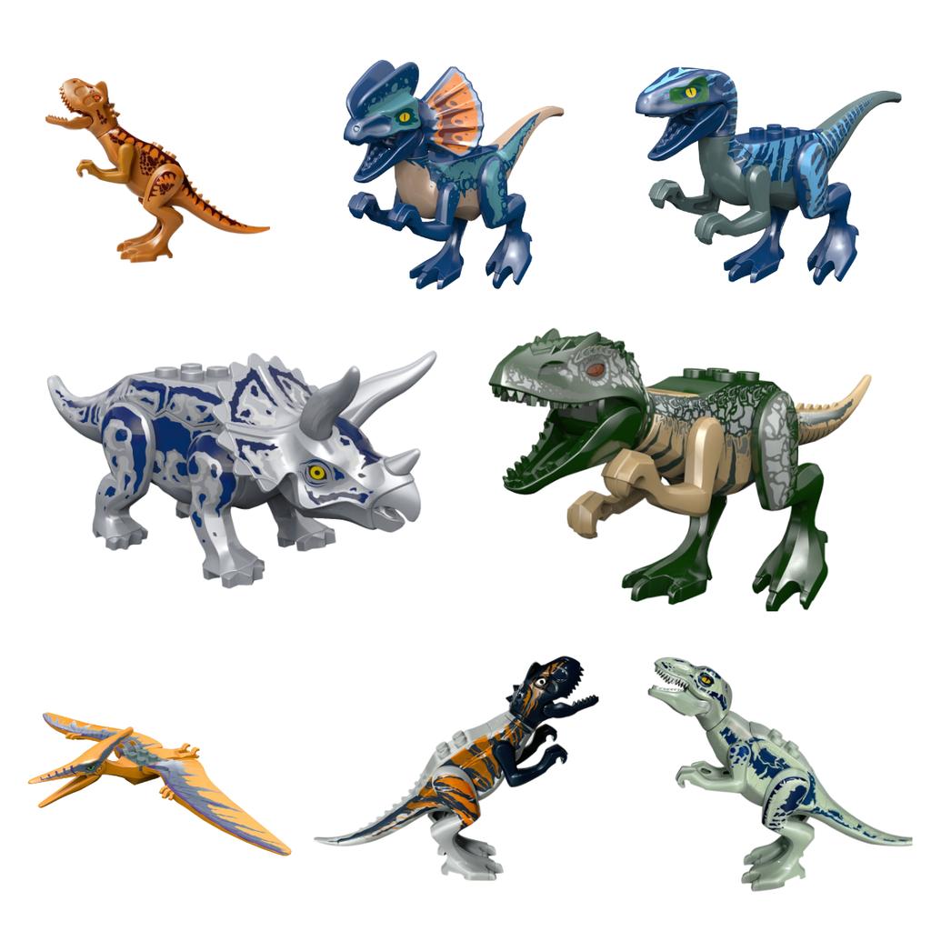 Jurassic Series Dinosaur World Park Mini Dinosaur Theme Block Model Toys And Mobile Parts Birthday And Christmas Party Supplies