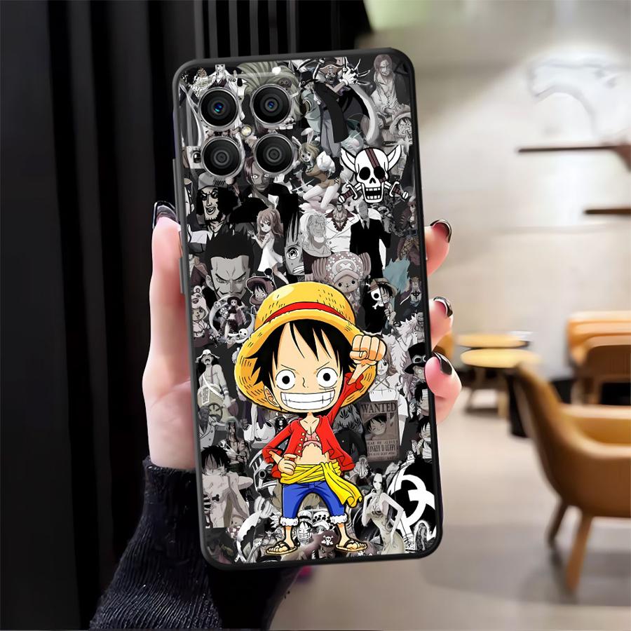 

Чехол для телефона Honor 200 400 Lite X8 X6 Magic5Lite X7 90 X5b 70 X9a 8X Аниме One Piece Луффи Honor 90