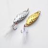Fish Pattern Metal Spoon Lure - 10g Spinner Jig for Sea Fishing