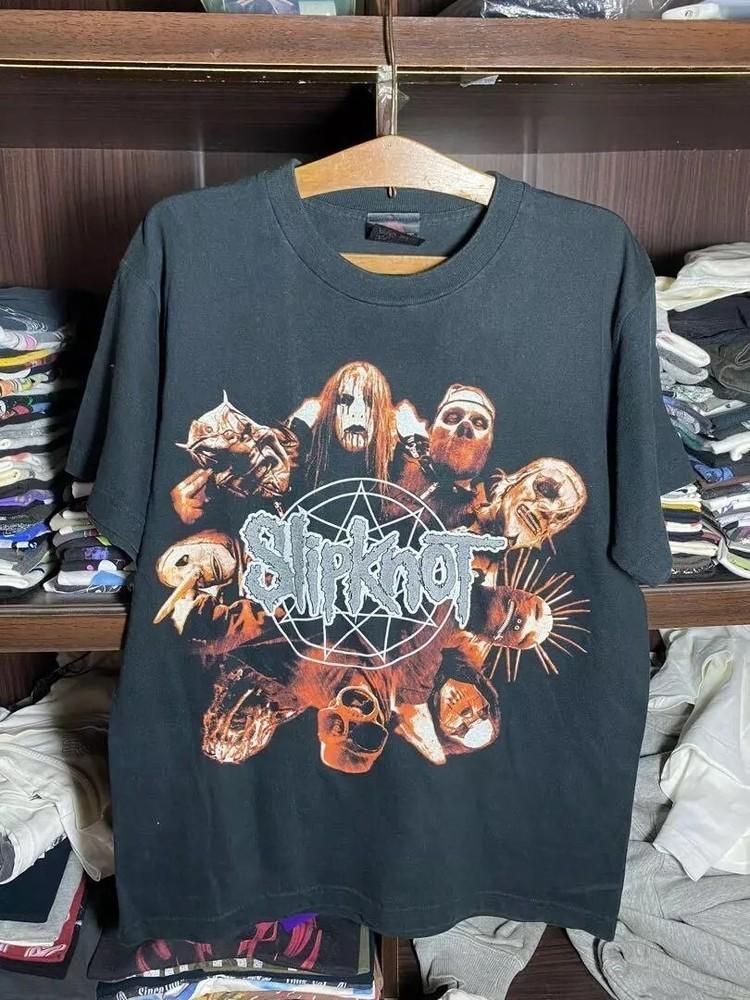 

Slipknot 2002 Band Graphic Black Short Sleeve Unisex T shirt Men Women S-5XL Unisex T-Shirt S