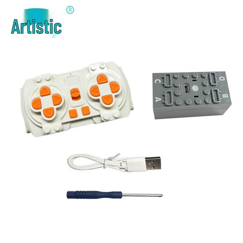 Compatible Lego Motor Electric Building Blocks - M Motor WeDo 2.0 Programming Battery Powered Educational Set.