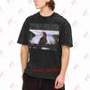 Twin Peaks Bird Desert Landscape Vintage Washed Tee Pure Cotton T-Shirt