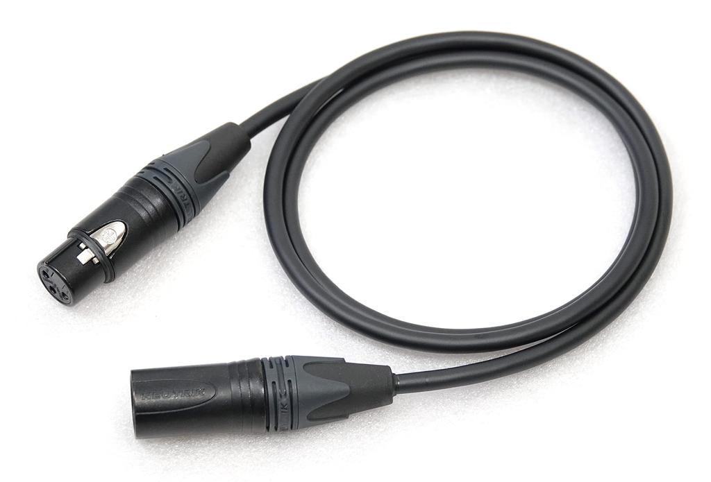 MOGAMI 2791 XLR Microphone Cable NEUTRIK Gold 1m