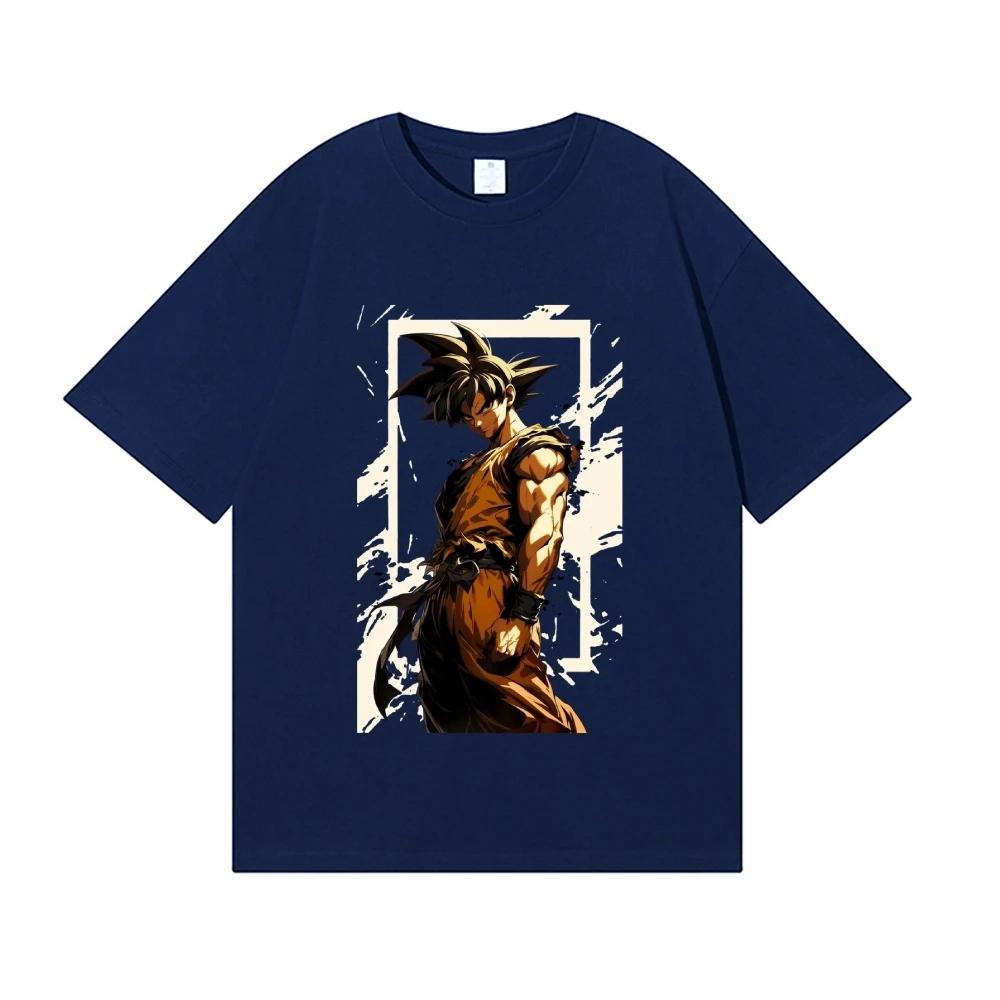 2026 New Dragon Ball Son Goku Japanese Style Classic Tee High-quality Streetwear T-Shirts Suitable for Both Men and Women Summer