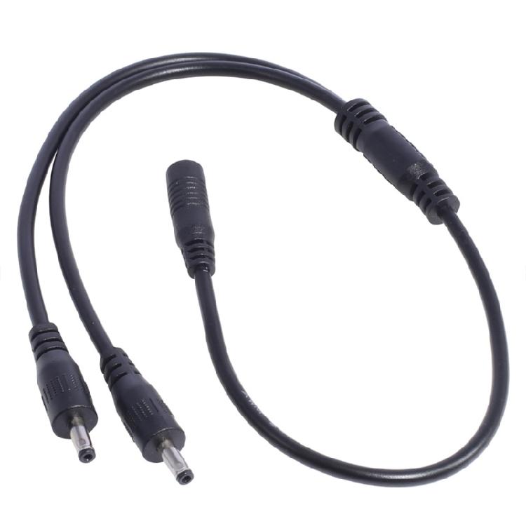 3.5 x 1.35mm Female to Male CCTV Connector Cord Power Extension Line for Fan