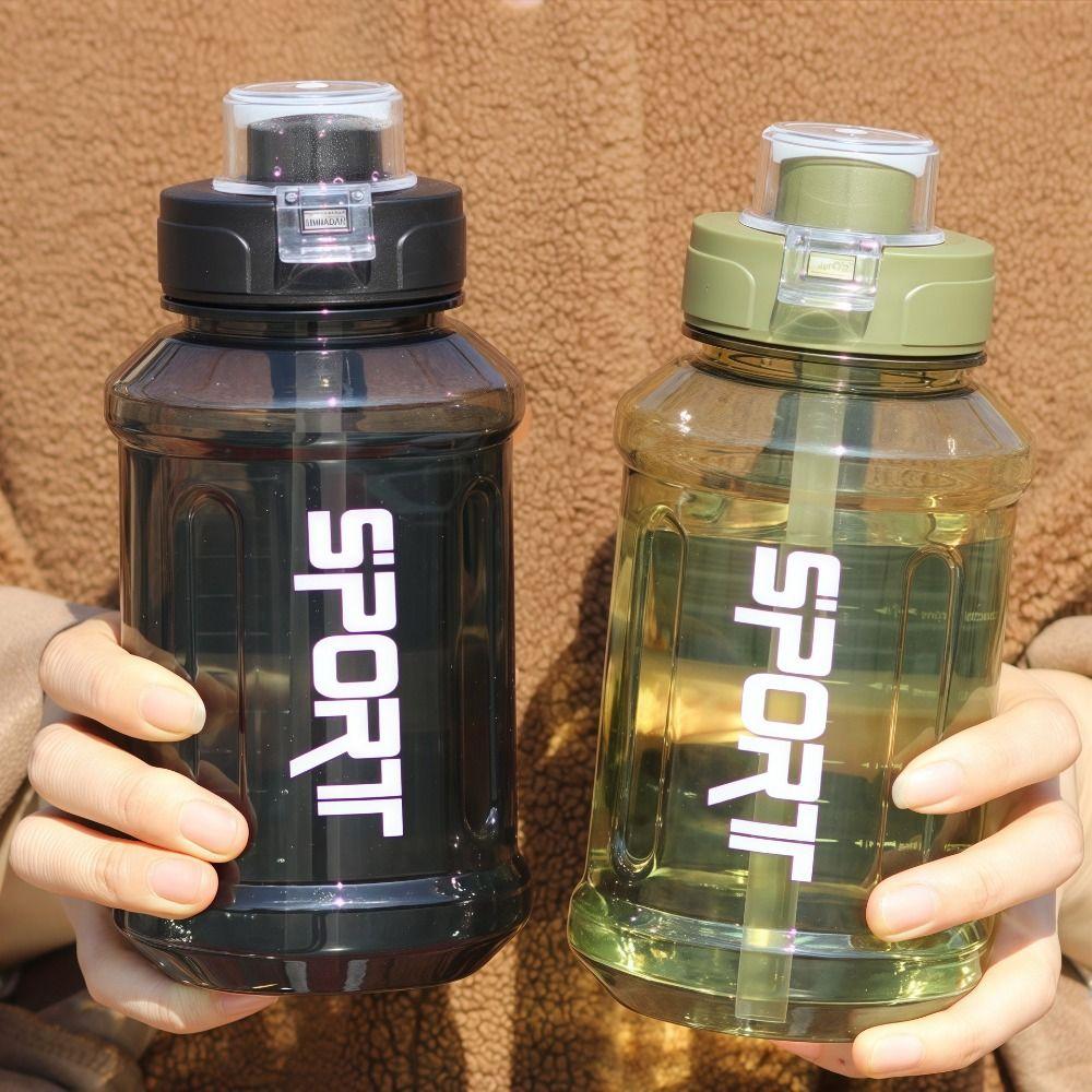 with Carrying Rope Fitness Water Bottle 850/1300ml Fitness Drinking Bottle Sports Water Cup Hiking