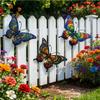 3pcs Metal Butterfly Iron Wall Art Decor, Home Wall Decoration, Suitable for Garden, Living Room, Bedroom, Kitchen, Dining Room