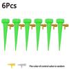 5/6/10/12pcs Watering Spikes Plants Self Watering Planter Insert with Adjustable Drip Valve Auto Vacation Plant Watering Devices