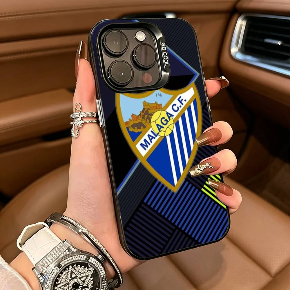 Cool M-Malaga -C-CF Phone Case For iPhone 17,16,15,14,13,12,11 Plus Pro Max Colored Silver Phone Case