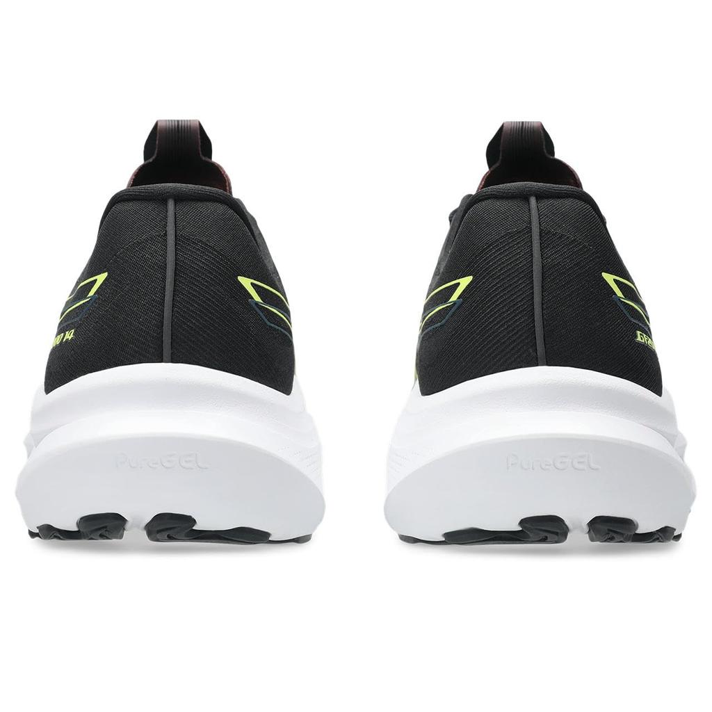 Asics 14 Running 003 Size 2E GT-2000 Shoes, 1011C056, Men's, (Black/Citron), 31.0 Cm,
