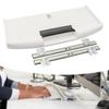 Heavy Duty Slide Rail Under Desk Keyboard Tray Adjustable Retractable Keyboard Rack  Home