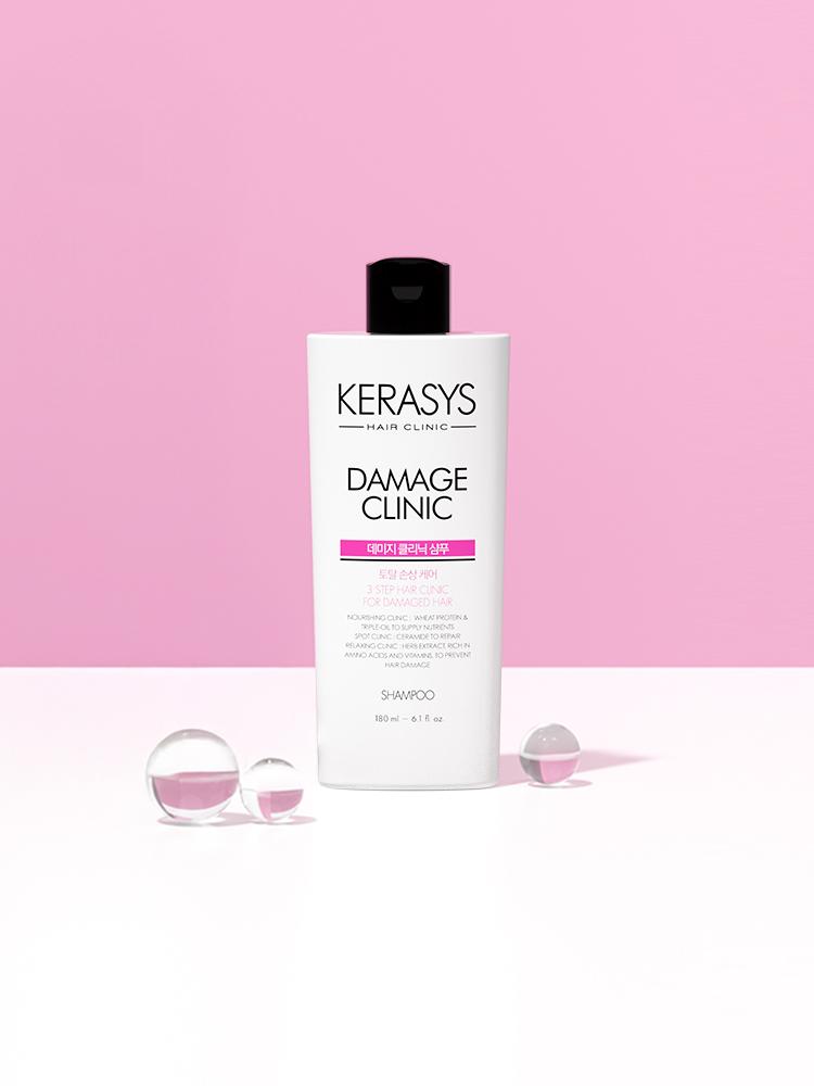 Kerasys Damage Clinic Shampoo 180ml 1ea