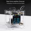 WiFi Clock Module OLED Splay Y Time Date Temperature Humidity Weather Forecast Indicator DC5V Clock